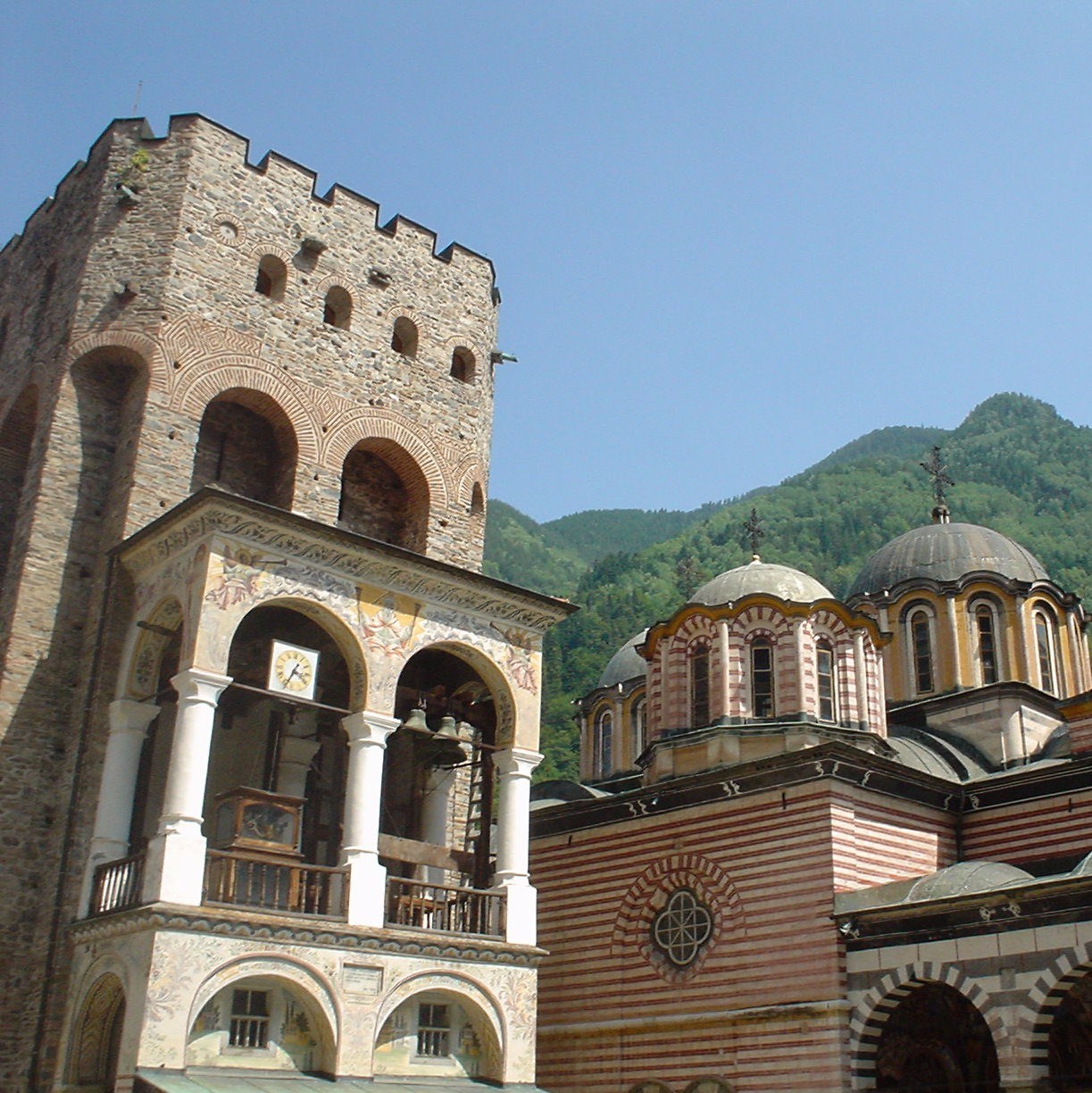 Rila Monastery Hrelyu tower