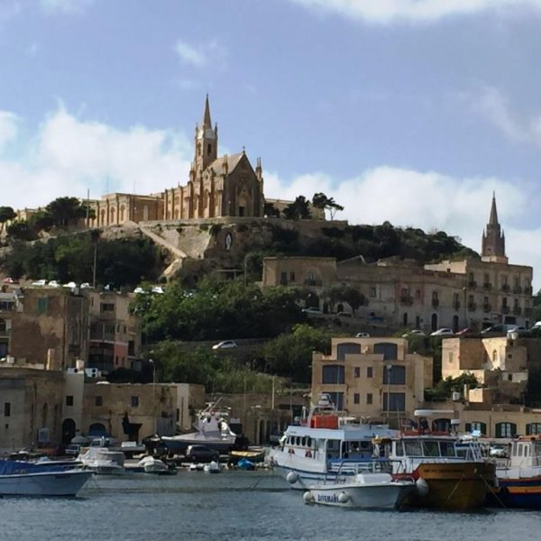 Gozo island in Malta